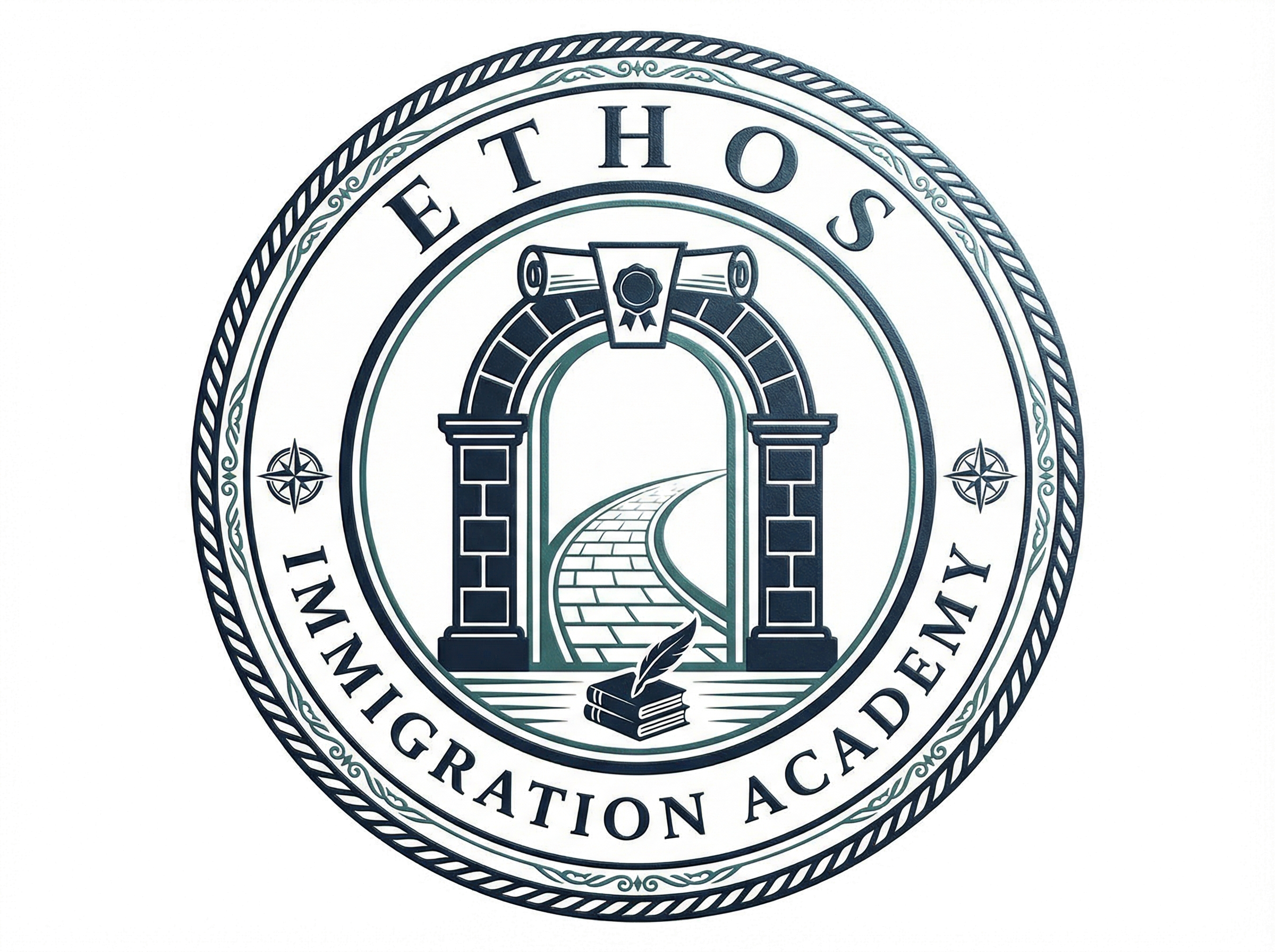 Ethos Immigration Academy seal